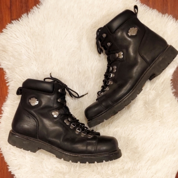 Harley-Davidson Other - 12W Men's Harley Davidson Dipstick Lace Up Boot